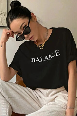 Unisex Baskılı Oversize T-Shirt