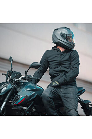 Y.100 Mat Tıtanıum Kask