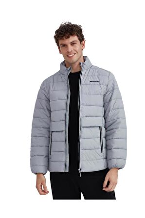  Skechers Erkek Mont M Outerwear Padded Jacket Gri Erkek Mont S231242-035