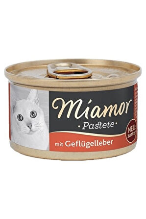 Pastete Ciğerli Yetişkin Kedi Konservesi 85gr X12