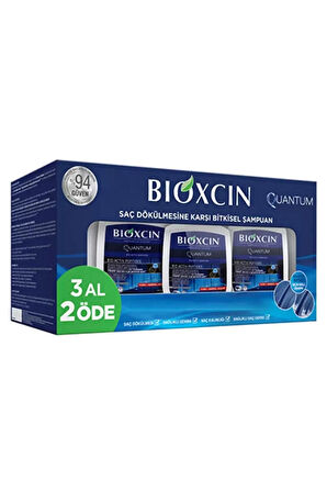 Quantum Şampuan (Kuru-Normal Saçlar İçin) 3x300 ml 3 al 2 öde