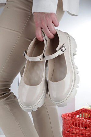 Tokalı Marj Jane Kadın Babet Ayakkabı