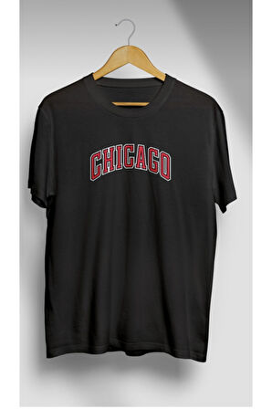 Chicago Oversize Pamuk Tshirt Unisex