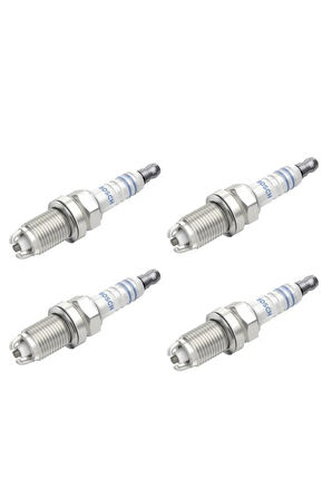 Bosch Ateşleme Bujisi Çift Tırnak F7LDCR Bmw E30 E34 E36 E39 E46 (4 Adet) 0242235668