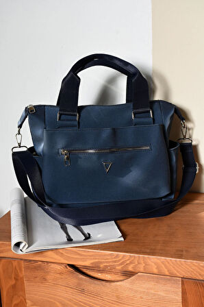 Kadın Kolon Askılı Elden Tutmalı Çok Cepli Çanta