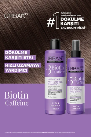 Expert Biotin ve Kafein Dökülme Karşıtı Şampuan&Tonik Set-vegan