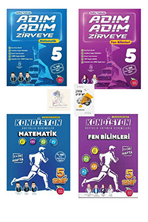 NEWTON YAYINLARI 5. SINIF ADIM ADIM + KONDİSYON MAT + FEN (SEVİLENKİTAPCİ)
