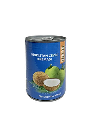 Hindistan Cevizi Kreması 400ml Coconut Cream Son Tüketim Tarihi Expiry Date: 28/02/2025