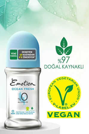 Ocean Fresh Roll On 3x50ml