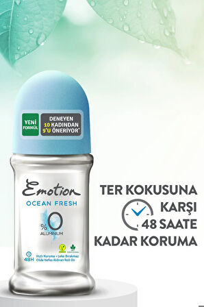 Ocean Fresh Roll On 3x50ml