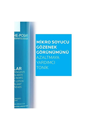 La Roche Posay Effaclar Mikro Soyucu Tonik Yağlı/Akneye Eğilim Gösteren Ciltler Ciltler Gözenek Sıkılaştırıcı 200ml