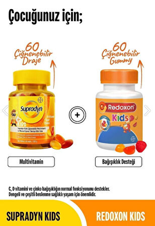 Supradyn Kids Ve Redoxon Kids Paketi
