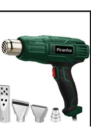Piranha Phag9421 2000w 4 Başlıklı Ayarlanabilir Sıcak Hava Tabancası