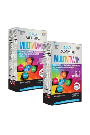 Zade Vital Multivitamin 30 Kapsül 2 Adet