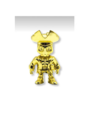 Stumble Guys Seri 1 - 3D Mini 3 lü Figür Seti - 3 ADET Hatshepsut Anubis Krom Goldheart - 5 cm