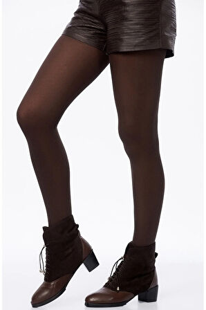 Mikro 40 Orta Kalın Opak Mat Külotlu Çorap