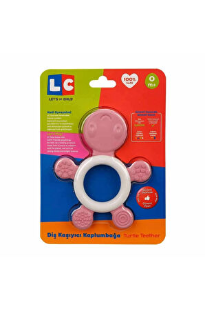 Lc Oyuncak 30772 Diş Kaşıyıcı Kaplumbağa - Pembe