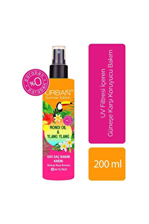 MONOİ OİL & YLANG YLANG AFTER SUN PROTECTİVE LİQUİD HAİR CARE CREAM 200 ML DKHAİR470