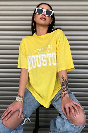 Unisex Rahat Kesim Brooklyn El Oversize T-shirt