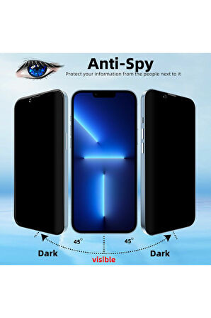 Samsung GALAXY A15 4G - HAYALET MAT Ekran Koruyucu | Privacy Esnek Parmak izi bırakmaz v11