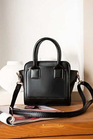 Kadın Şık Tasarım Kutu Model El Ve Omuz Çanta