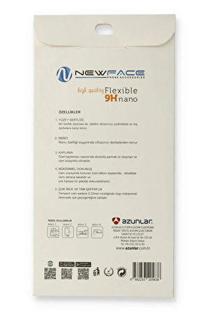 iPhone 14 Pro Max 6D Mat Seramik Hayalet Nano Ekran Koruyucu ZNGZR