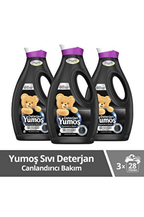 Yumoş Sıvı Deterjan Siyahlar 1690 ml x 3 Adet