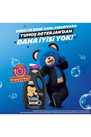 Yumoş Sıvı Deterjan Siyahlar 1690 ml x 3 Adet