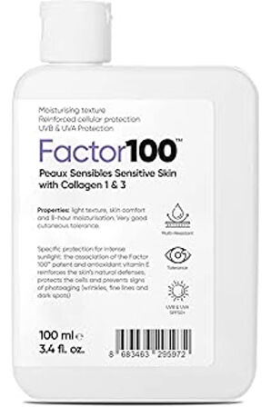 Factor100 Ultra Emledirici Leke Karşıtı Yüksek Korumalı Spf50+, 100Ml