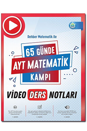 Matematik Ile 65 Günde Ayt Matematik Video Ders Notları Ve Kamp Kitabı