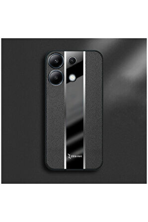 Xiaomi Redmi Note 13 5g Uyumlu Kılıf Premium Deri Kılıf Siyah