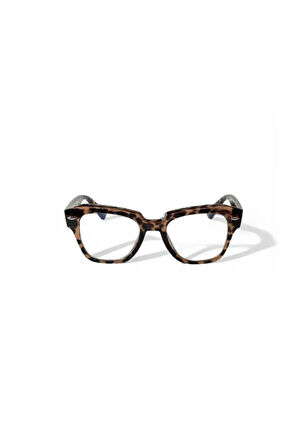 Echo Kalın CAt Eye Köşeli Trend Unisex MAvi Işık korumalı ekran okuma gözlüğü