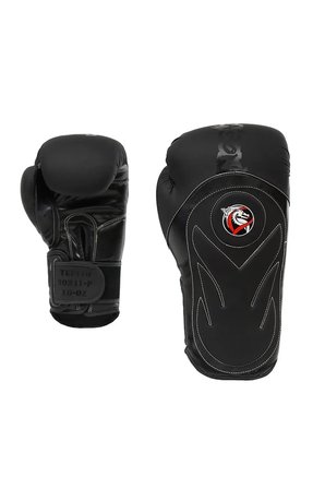 Tepito Siyah Mat Boks, Kıck Boks, Muay Thai Dragon Boks Eldiveni, Boxing Gloves, 3lü set