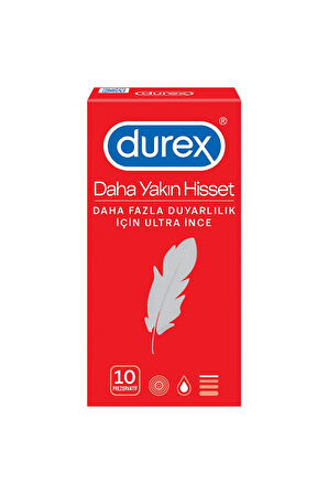 Daha Yakın Hisset Prezervatif 10'lu