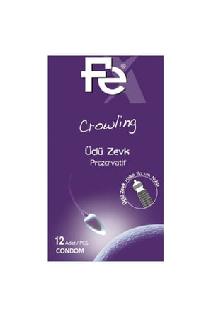 Prezervatif Üçlü Zevk Tırtıklı 12'li