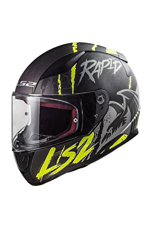 Rapid 2 Raven Full Face Motosiklet Kaskı