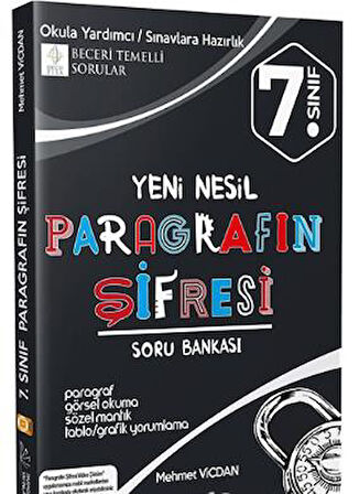 7. Sınıf Paragrafın Şifresi Soru Bankası 
