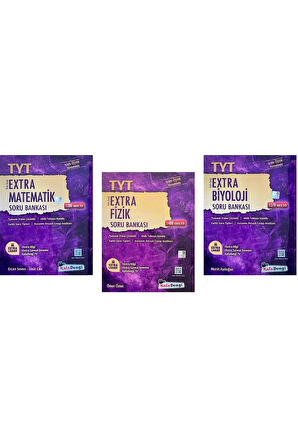 Kafadengi Tyt Matematik + Biyoloji + Fizik Extra Soru Seti 3 Kitap 2023