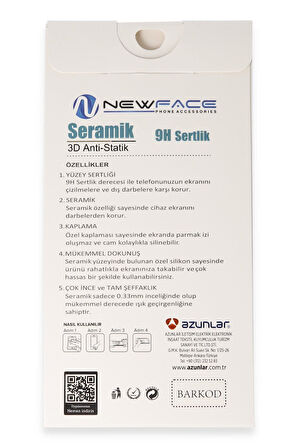Samsung Galaxy A35 5G 3D Antistatik Seramik Nano Ekran Koruyucu 277097