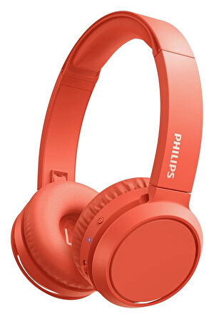 Philips TAH4205RD Kablosuz Kulak Üstü Kulaklık (Mikrofonlu) Kırmızı