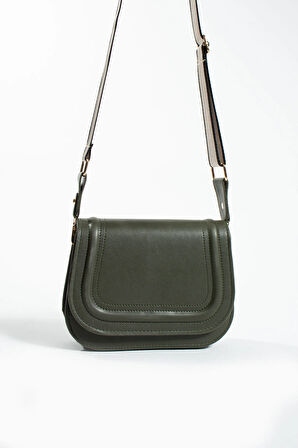 Kadin 5 Bölmeli Astarlı Kapaklı çıt çıt Kapama El Kol Ve Omuz Çantası