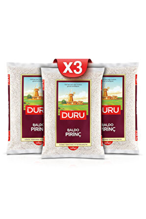 Duru Baldo Pirinç 3 x 1 Kg