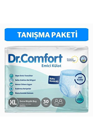 Yetişkin Emici Külot Ekstra Large 30'lu 1 Paket 30 Adet
