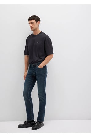 Jake Pro Koyu Puslu Comfort Jean Pantolon 0042289339