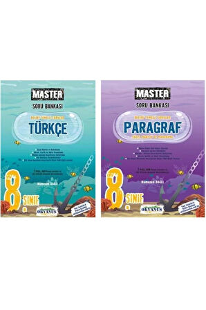 8. Sınıf Türkçe Master Ve Paragraf Master Soru Bankası