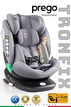 Tronfix 360 Derece Dönebilen 0-36 Kg Isofixli I-size Oto Koltuğu
