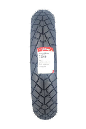MOTOSİKLET LASTİK 90/90-12 TL (TUBELESS - DUBLEKS)