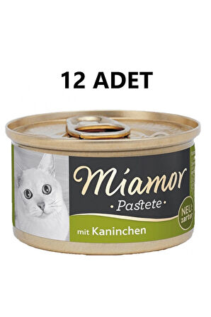 Pastete Tavşanlı Kedi Konservesi 85 gr 12 Adet Güncel Sk Gönderilir.