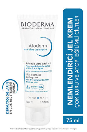 ATODERM INTENSIVE GEL-CREAM VERY DRY ATOPY PRONE SKIN RENEWAL GEL CREAM 75 ML GKHAİR330