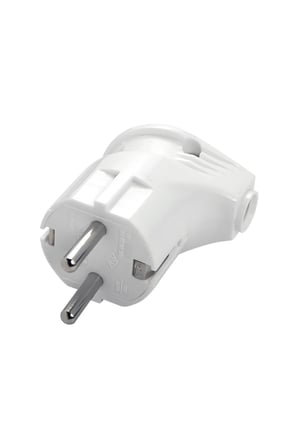 Monoblok Topraklı Erkek Fiş - Beyaz - 220 Volt - 90304200
